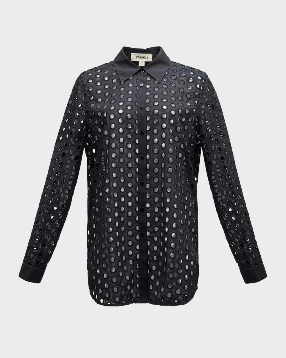 Lindy Eyelet Blouse